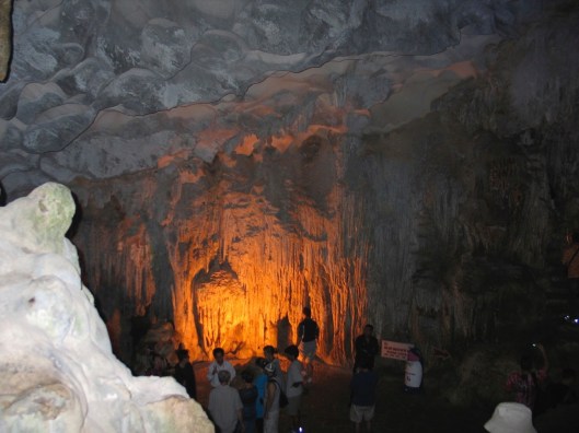 A cool cave walk can refresh.