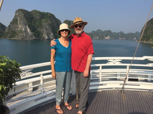 On our way to Cat Ba Island, with a photo thank you to Jeong Ransoo.