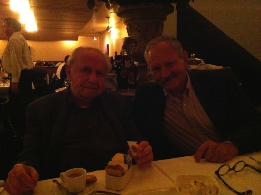 Francis Akos with Kate's husband harry Jacobs in San Francisco.