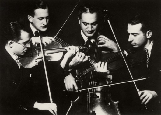 The Kolisch String Quartet 2nd, Lehner, cellist, Kolisch.