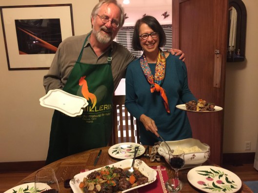 Cooking for friends is a great joy!